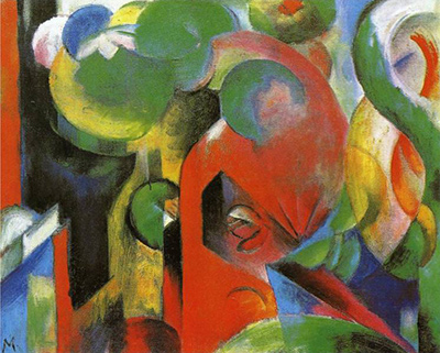 Kleine Komposition III Franz Marc